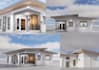 do architectural exterior rendering of a house