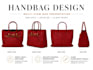 design leather handbag tote tech pack