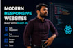 react js frontend developer responsive website development