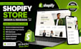 shopify store design and redesign shopify website design shopify dropshipping