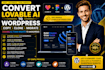 convert lovable ai to wordpress copy clone lovable ai figma website to wordpress