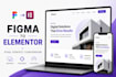convert figma to elementor wordpress website