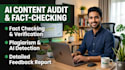 fact check, humanize, and audit your ai generated content