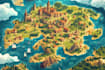 map illustration vector illustration vector map