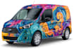 vehicle wrap design, car wrap design, van wrap design