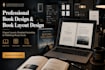 do professional book design and book layout design