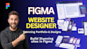 do figma website design ui ux design website figma design website mockup