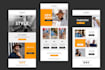 design and develop a custom email template for your brand