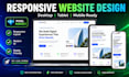 convert figma to responsive HTML CSS javascript website
