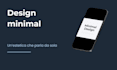 design clean minimal social media posts
