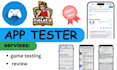 test your game and provide detailed feedback