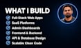 build a custom full stack web app or saas platform