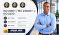 prepare iso 27001 document, iso 22301 documentation and audit