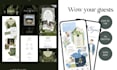 design a interactive wedding website and  invitations