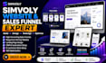 design simvoly websites and funnels