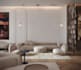 create a modern interior design and architectural 3d rendering