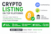 do token listing get on cmc coingecko cex dex exchange update token logo