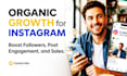 do organic instagram promotion to grow targeted followers