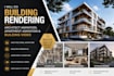 design building rendering, architectural visualization and animation video