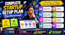 create a complete startup business setup plan and launch checklist