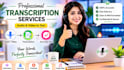 provide fast and accurate transcription services