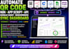 automate qr code,n8n, app script, api, google sheet, woocommerce sync dashboard