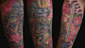 make a traditional japanese irezumi tattoo