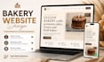 design a modern website for your bakery or small business