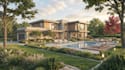design your landscape, garden, backyard, and pool area with a 3d model render