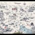 create real estate map illustration