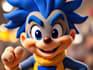 create flat funny cartoon character mascot