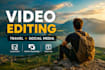 do social media video editing