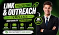 do link prospecting and outreach templates, high quality backlink leads
