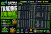 provide an advanced excel trading journal for forex, crypto, and stocks