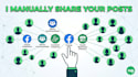 share your posts in targeted facebook groups