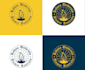 create a custom university logo with academic excellence