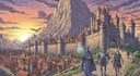 make illustration in fantasy and medieval style
