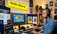 photo editing, video editing, logo design, thumbnails