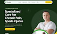 build squarespace physiotherapy clinic website rehab center website