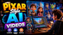 create 3d pixar style ai cartoon videos