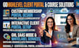setup gohighlevel client portal membership course pipeline pro saas whitelabel