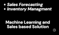 build accurate sales, inventory, demand forecasting models