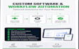 develop custom software and business automation solutions