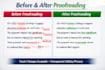 proofread and edit ngo grant proposals, essays, and books