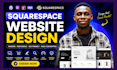 squarespace website design squarespace website redesign squarespace landing page