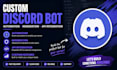 develop a custom discord bot with automation moderation and API integration