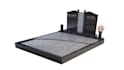 create photorealistic 3d grave, tombstone, graveyard design