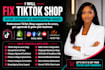 fix tiktok shop category approval and listing problems