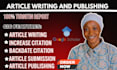 write and publish research article in google scholar and increase citation