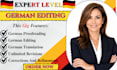 do professional german book translation, editing and proofread your german book